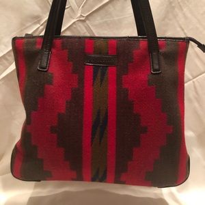 Genuine Pendleton wool shoulder/tote bag